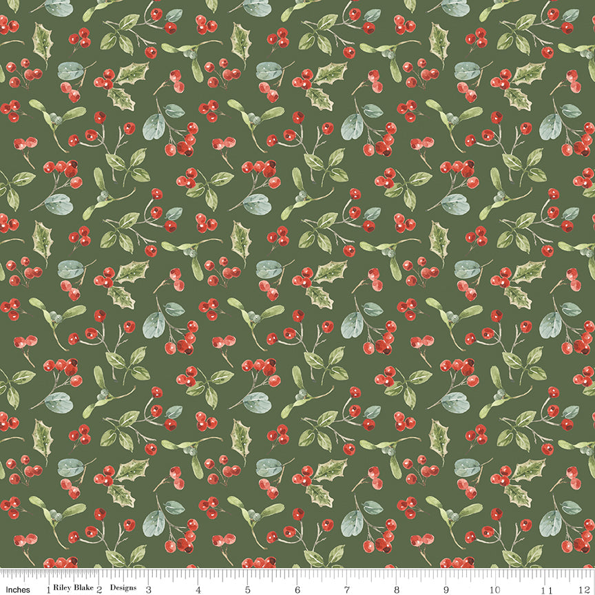 Holiday Spirit Berries Green