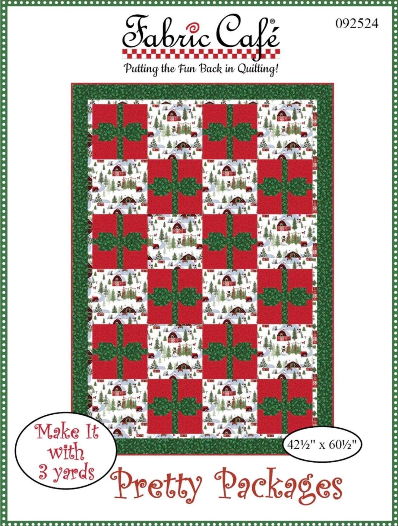 Fabric Cafe Pretty Packages Quilt Pattern
